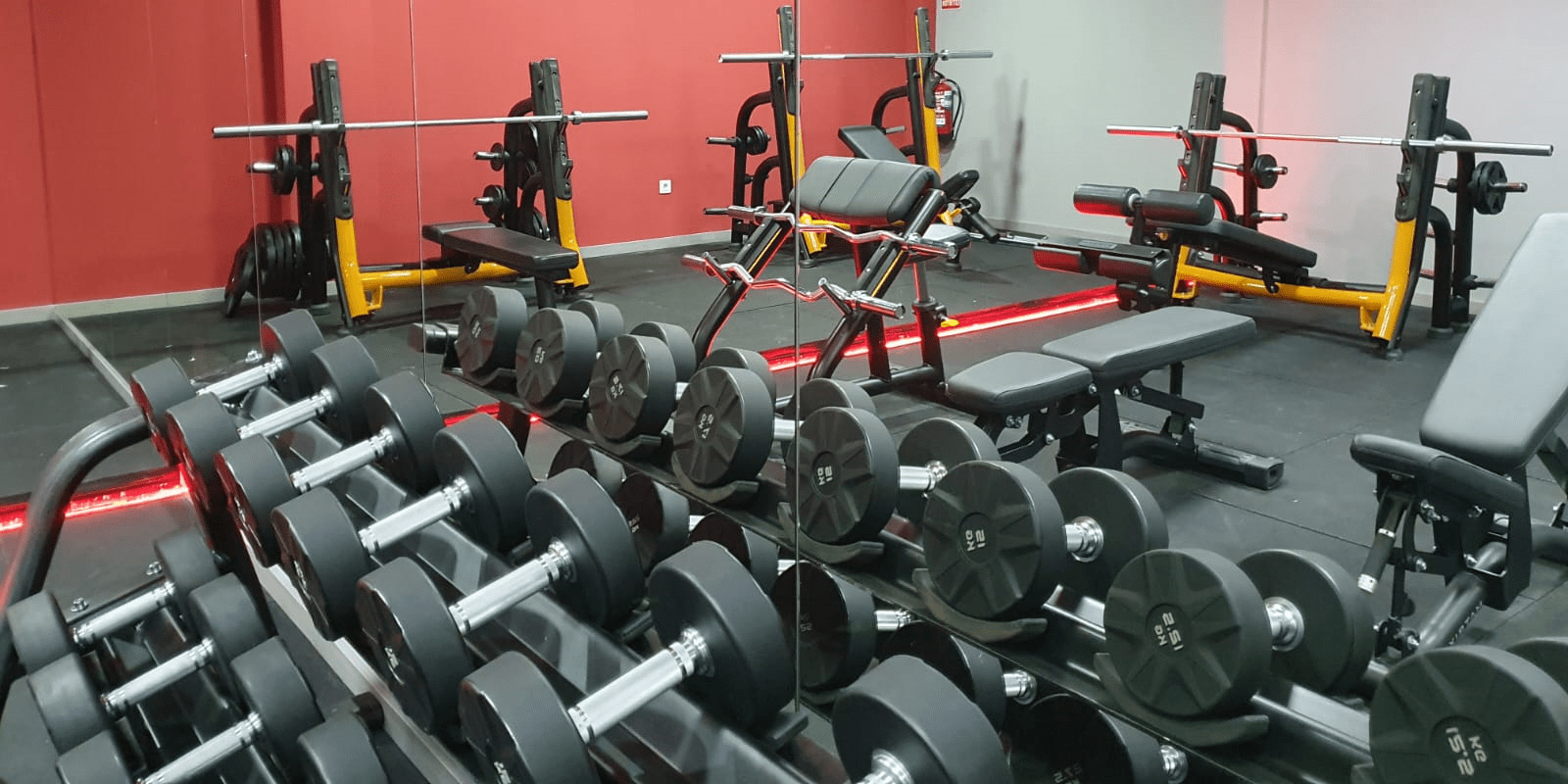 Sala de musculación Abfitness Viveiro
