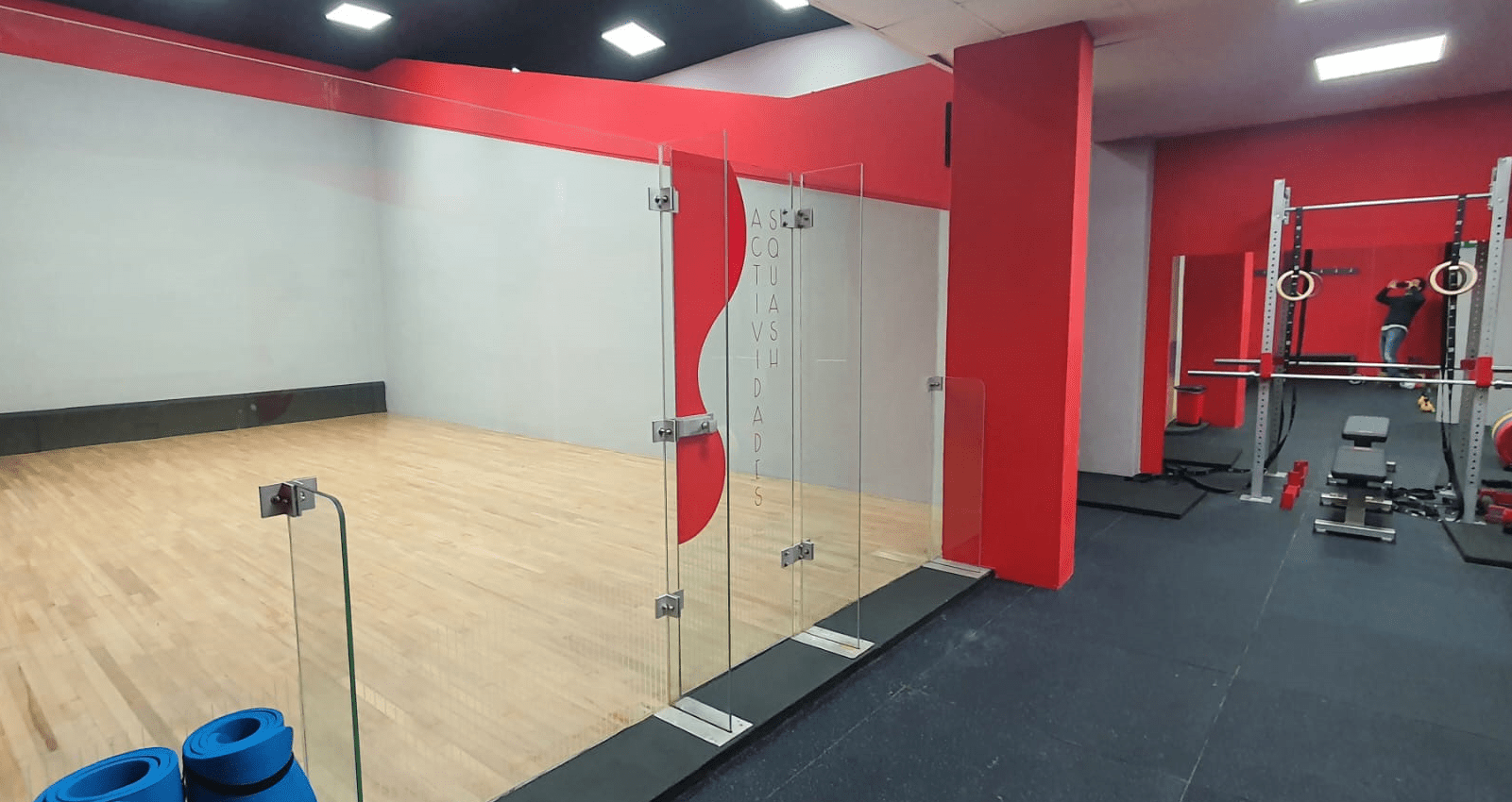 Zona de musculación Abfitness Monforte