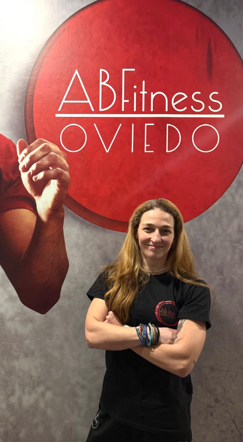 Tania Cabello Pérez - monitora Abfitness Oviedo